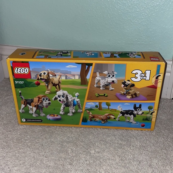 3 in 1 dog Lego set - Picture 2 of 4